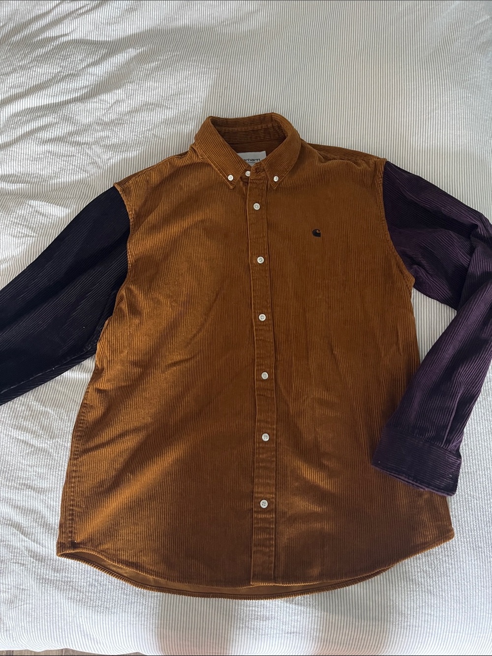 Carhartt Three-Tone Corduroy Button-Down Shirt